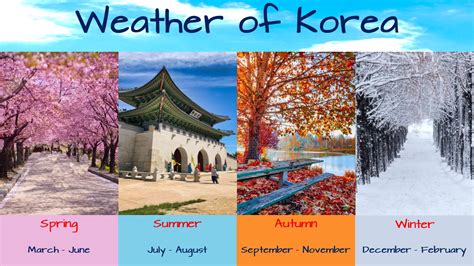 Seoul Weather in October, South Korea .